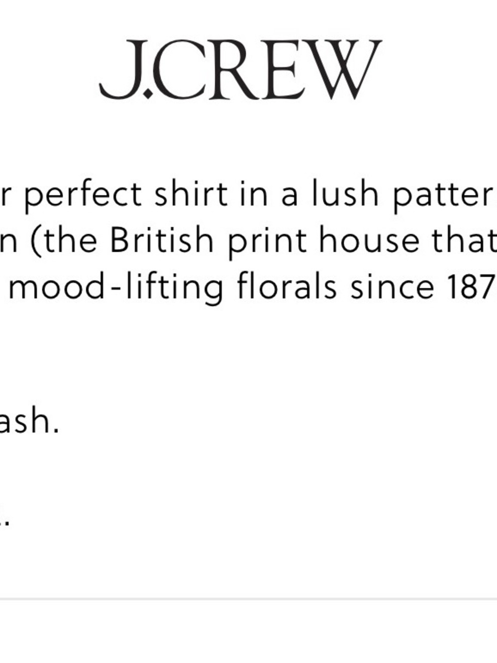 J.Crew Liberty perfect shirt in Elderberry - Picture 4 of 6